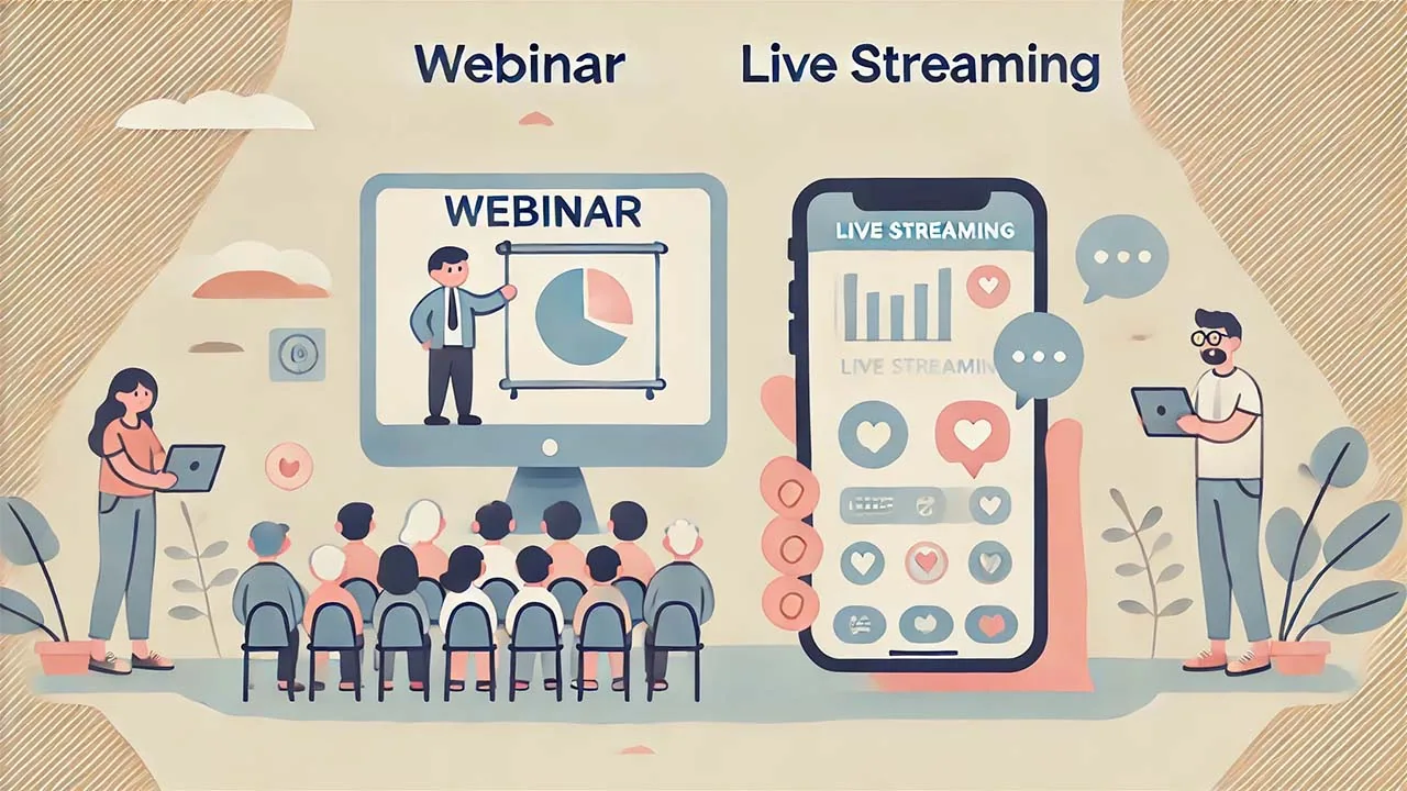 Webinar vs. Live Streaming: Qual é Melhor para o Seu Negócio?