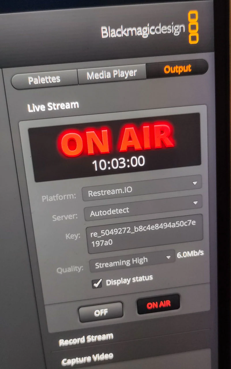 Live Streaming Evento EDP