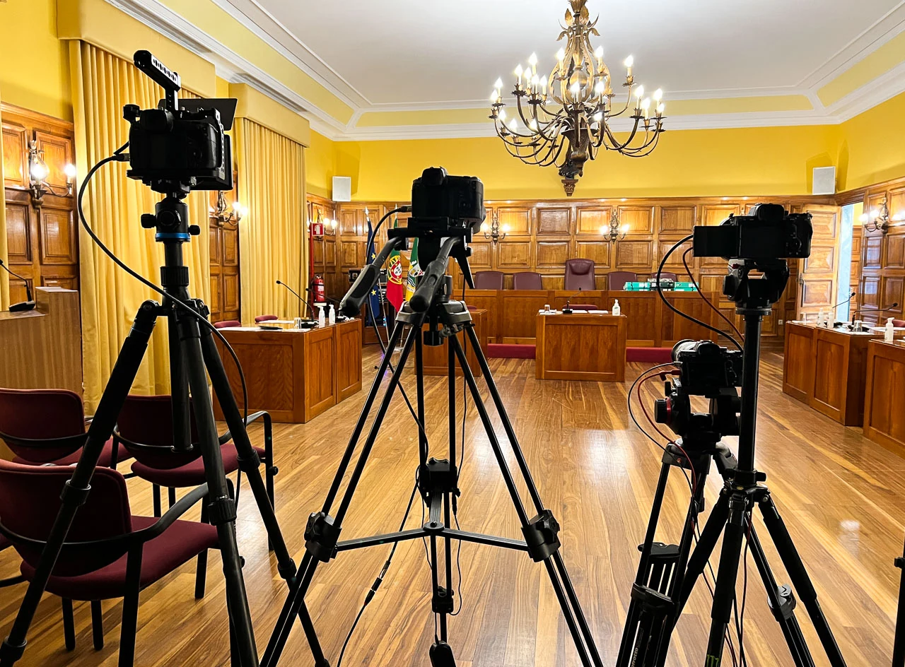 Live Streaming Produção Multicamera na Câmara Municipal do Montijo