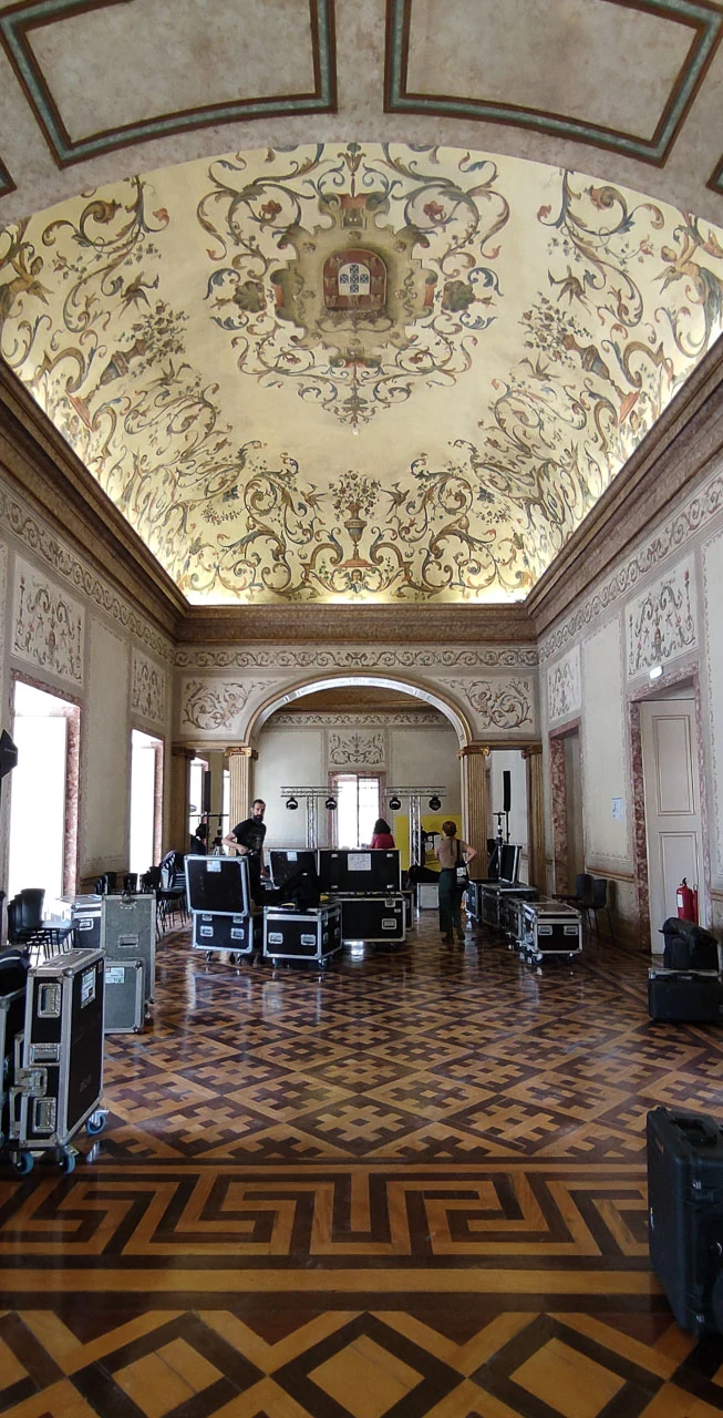 Produção Evento 5L na Biblioteca Palácio Galveias