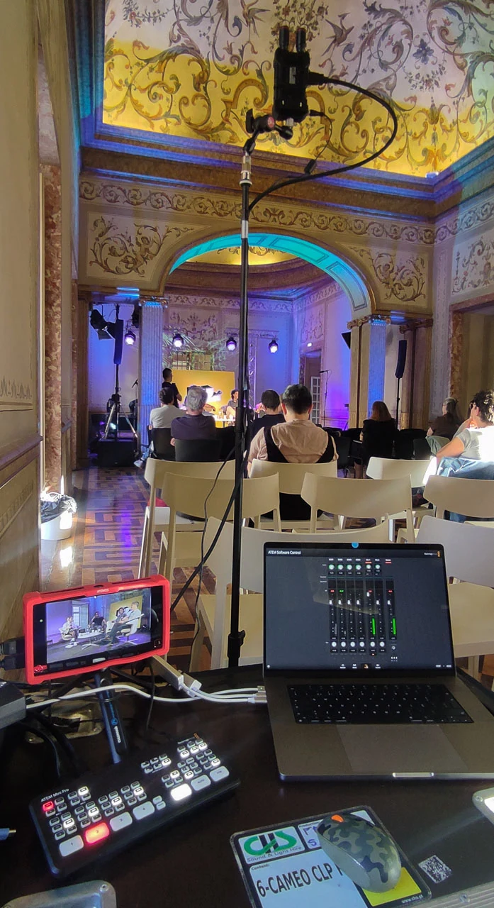 Produção Evento 5L na Biblioteca Palácio Galveias